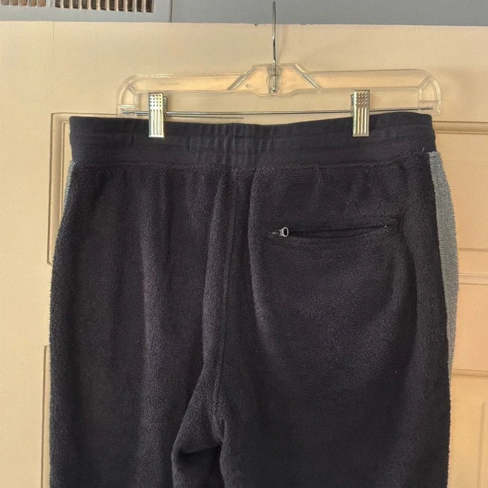 Outerknown Terry Joggers Navy Blue Organic Cotton Sweatpants Mens M Lounge Surf